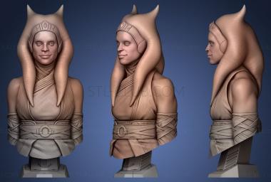 3D model Ahsoka Tano long (STL)